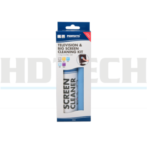 Spray + ściereczka z mikrofibry do telewizora, dużych ekranów - 250 ml